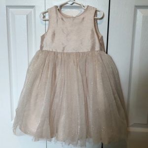 Toddler girls’ gorgeous champagne party dress